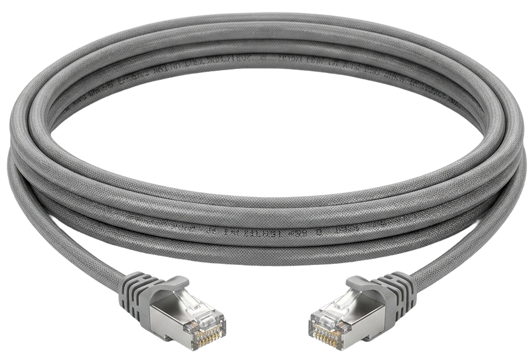 Cat6E Grey 5m Patch Cord