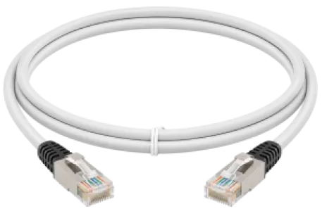 Panduit Cat 6A White/Gray 3m Patch Cord