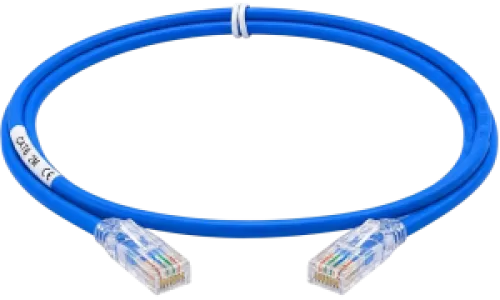 Panduit Cat 6A White/Blue 2m Patch Cord