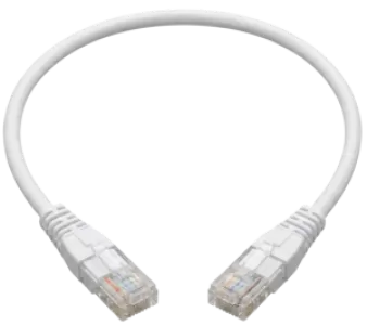 Black Box White 0.5m Patch Cord
