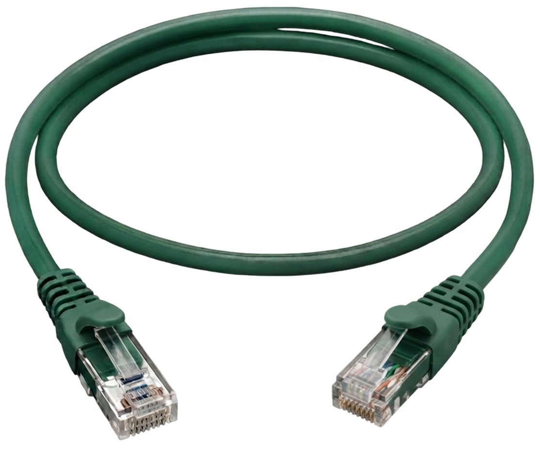 Connect Cat6 Green 1m Patch Cord