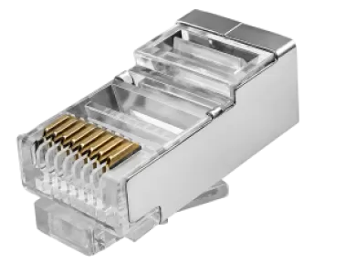 RJ45 Root Metal Cat6 Shielded Connector - Alternate View