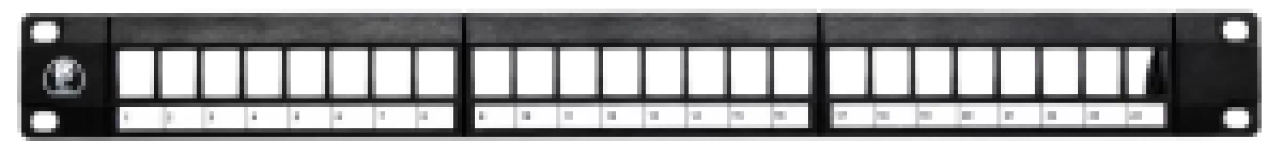 DDS Unloaded 24-Port Patch Panel DPP-UL24