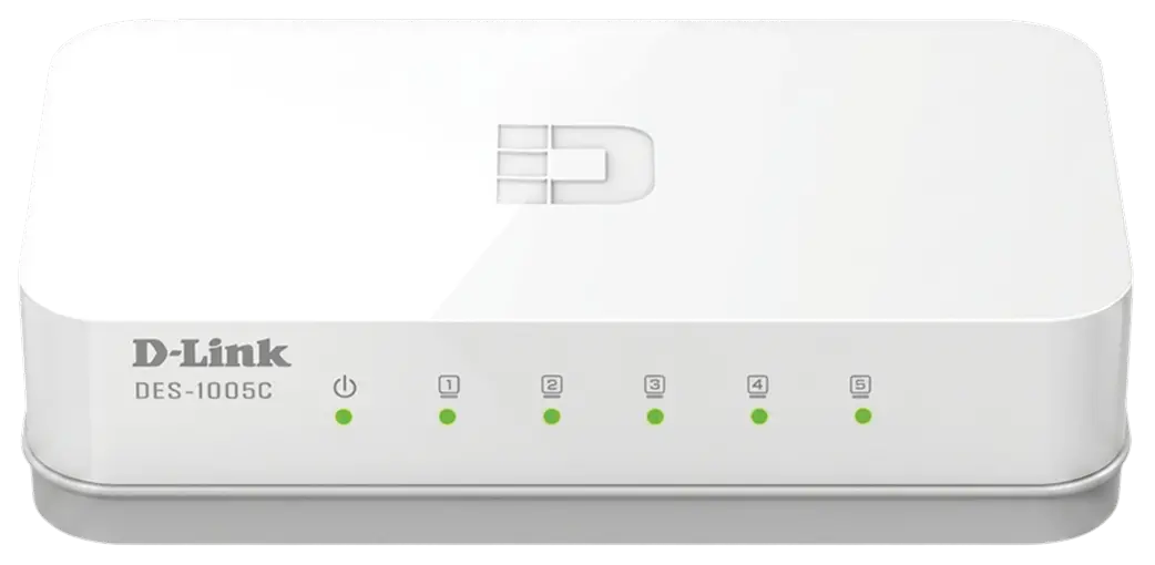 D-Link DES-1005C 10/100 Network Switch (New)