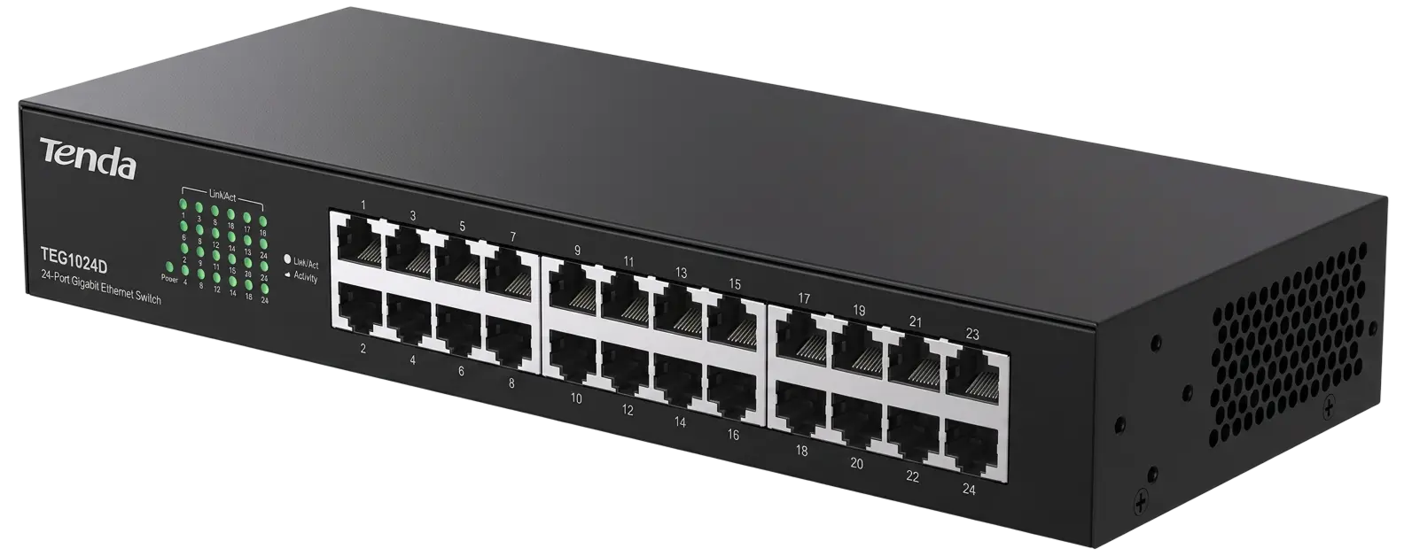 Tenda 24 Port TEG 1024D Network Switch (Original Imported) - 2