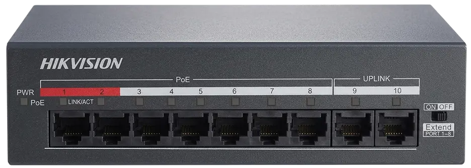 Hikvision DS-XS10-P 10/100 Network Switch (New)