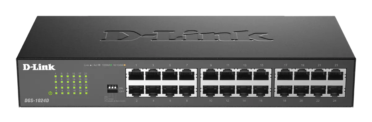 D-Link DGS-1024D 10/100/1000 Network Switch (New)