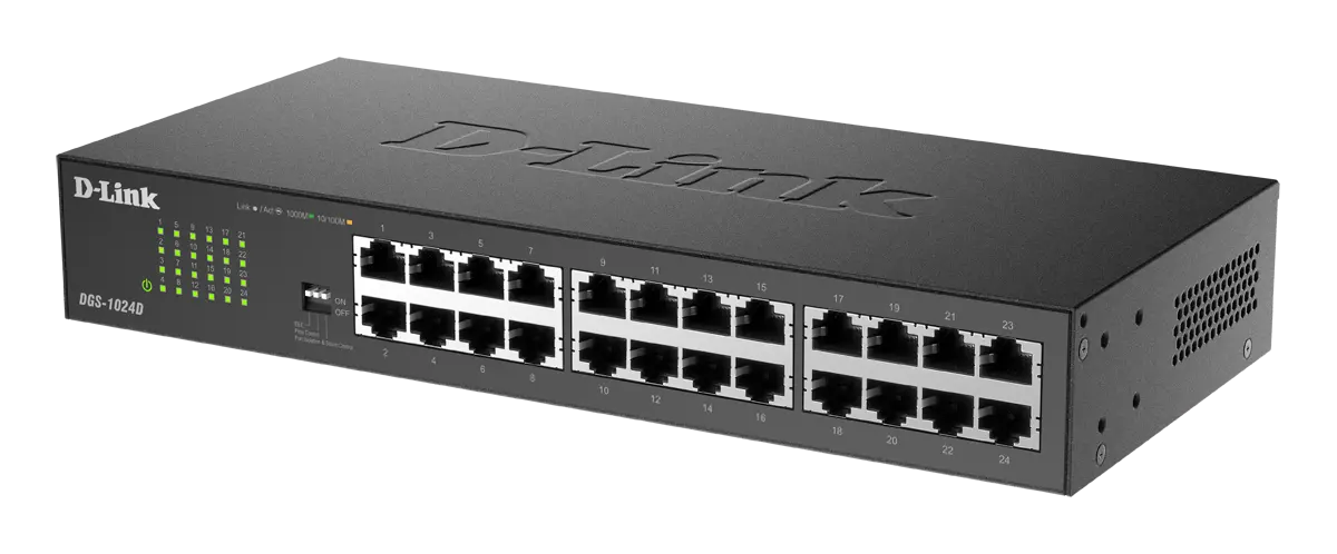 D-Link DGS-1024D 10/100/1000 Network Switch (New) - 2