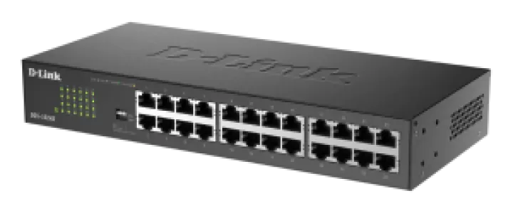 D-Link DGS-1024D 10/100/1000 Network Switch (New) - Alternate View