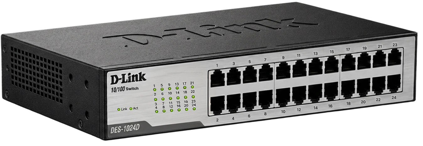 D-Link DES-1024D Network Switch (Original Imported) - 2