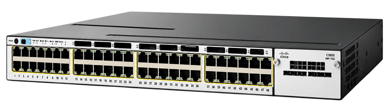 Cisco Catalyst C3850-48P-10G Network Switch (Original Imported) - 2