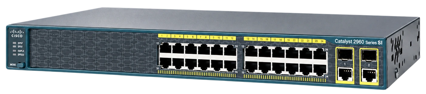 Cisco WS-C2960-24TC-S Catalyst Network Switch (Original Imported) - 2