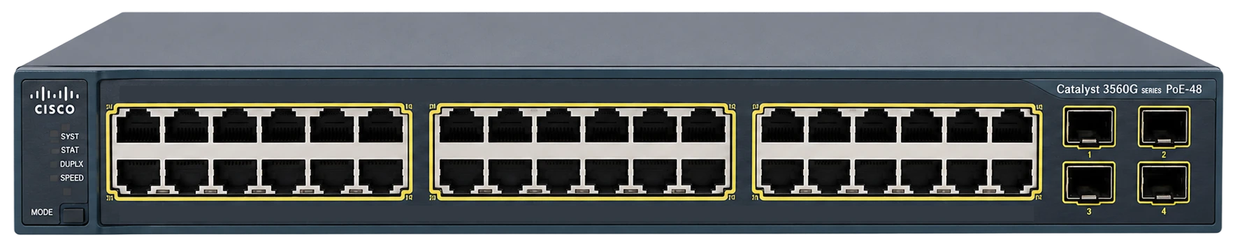Cisco Catalyst 3560 48 PoE Network Switch (Original Imported)