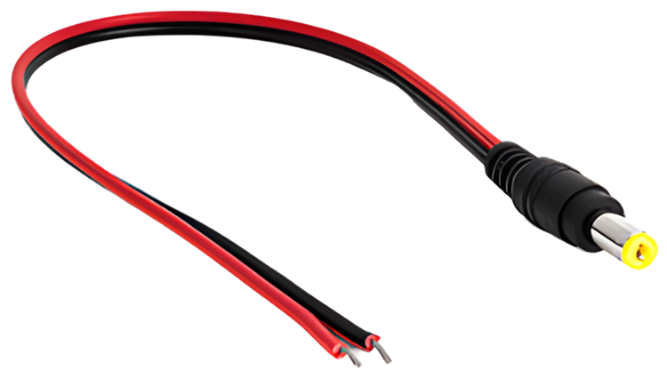 Male Extension Power DC Jack