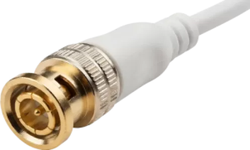 White Gold BNC Connector