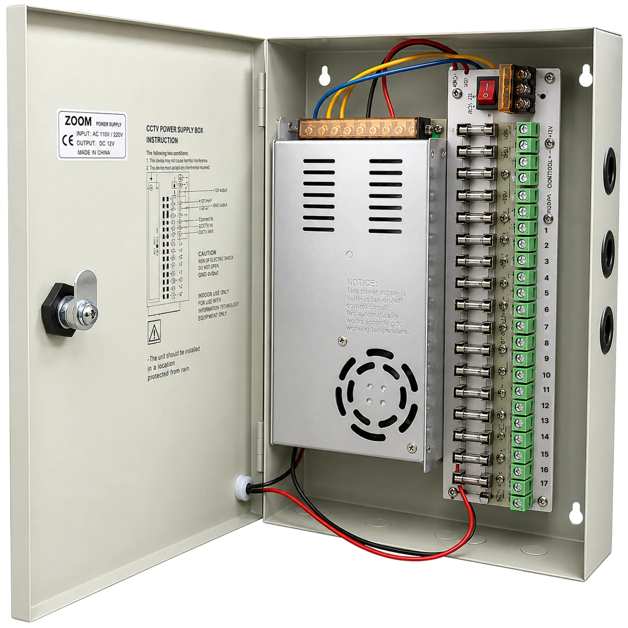Power Supply 10A Box