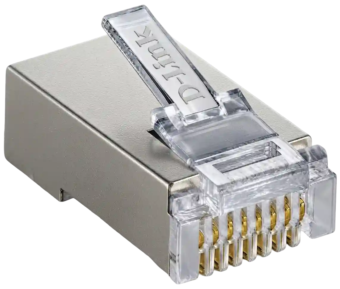 RJ45 D-Link Metal Cat6 Shielded Connector - 2