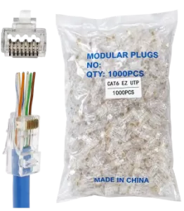 CAT6 EZ UTP Modular Plug - 3