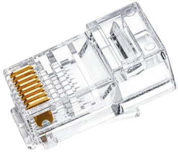 RJ45 White Cat5 Network Connector