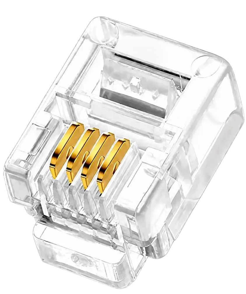 RJ11 Telephone Modular Plug