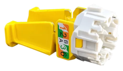Legrand Cat6A RJ45 Keystone Jack Module - 3