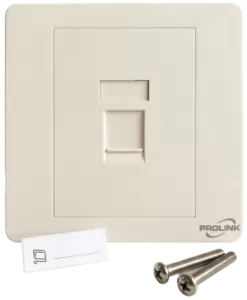 External Face Plate Single 1 Port
