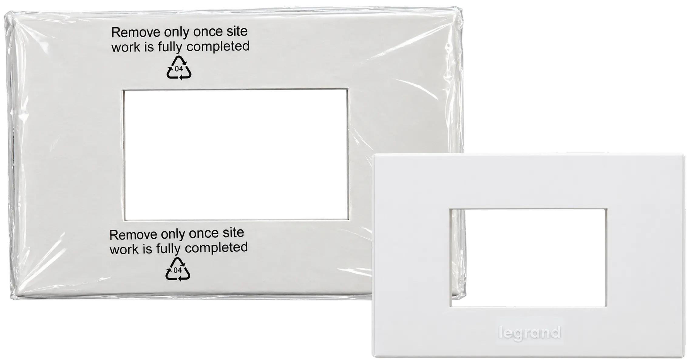Legrand Face Plate Double Chassis - 2