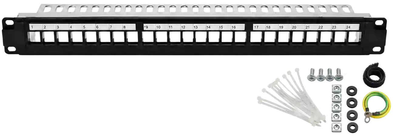 Prolink 1U 24-Port Patch Panel