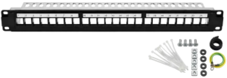 Prolink 1U 24-Port Patch Panel