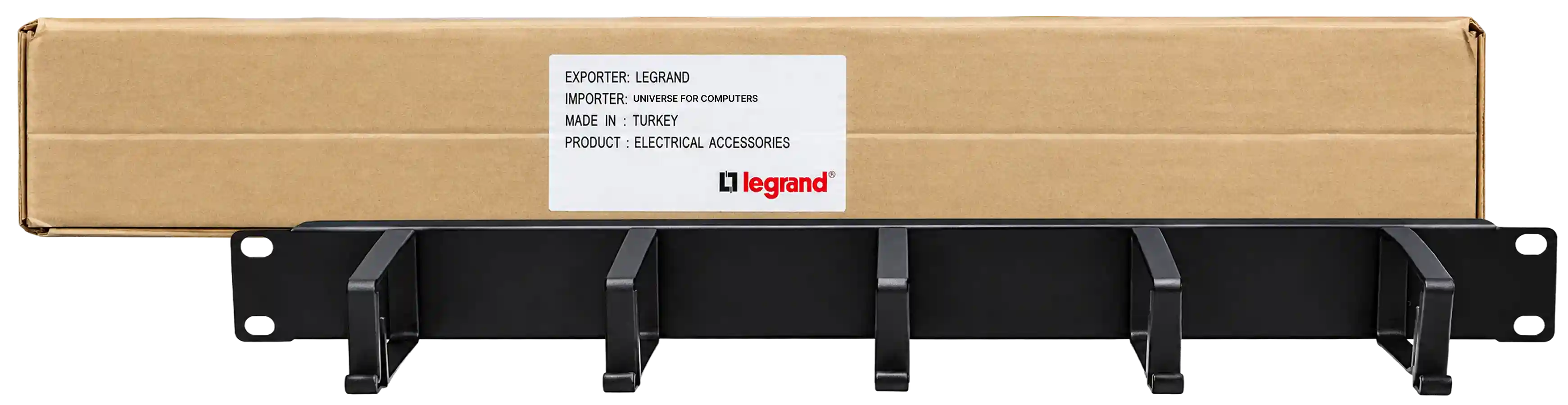 Legrand 1U Cable Management with 2 Axes (646520) - 2