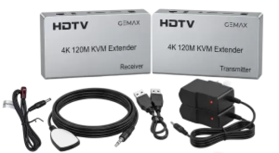 HDMI KVM Extender By LAN 120M