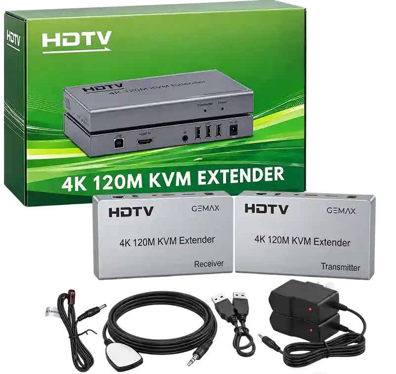 HDMI KVM Extender By LAN 120M - 3