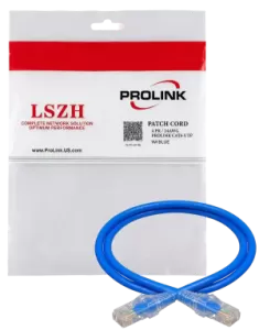 Prolink Black Pox Blue 1m Patch Cord - Alternate View
