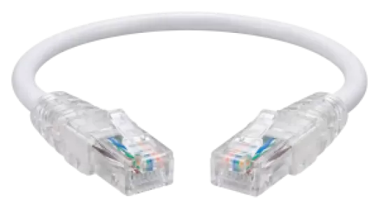 Prolink Patch Cord White 0.25m