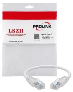 Prolink Patch Cord White 0.25m - Alternate View