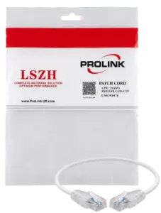 Prolink Patch Cord White 0.5m - Alternate View