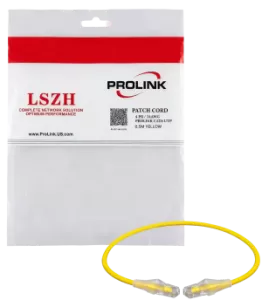 Prolink Patch Cord Yellow 0.5m - Alternate View