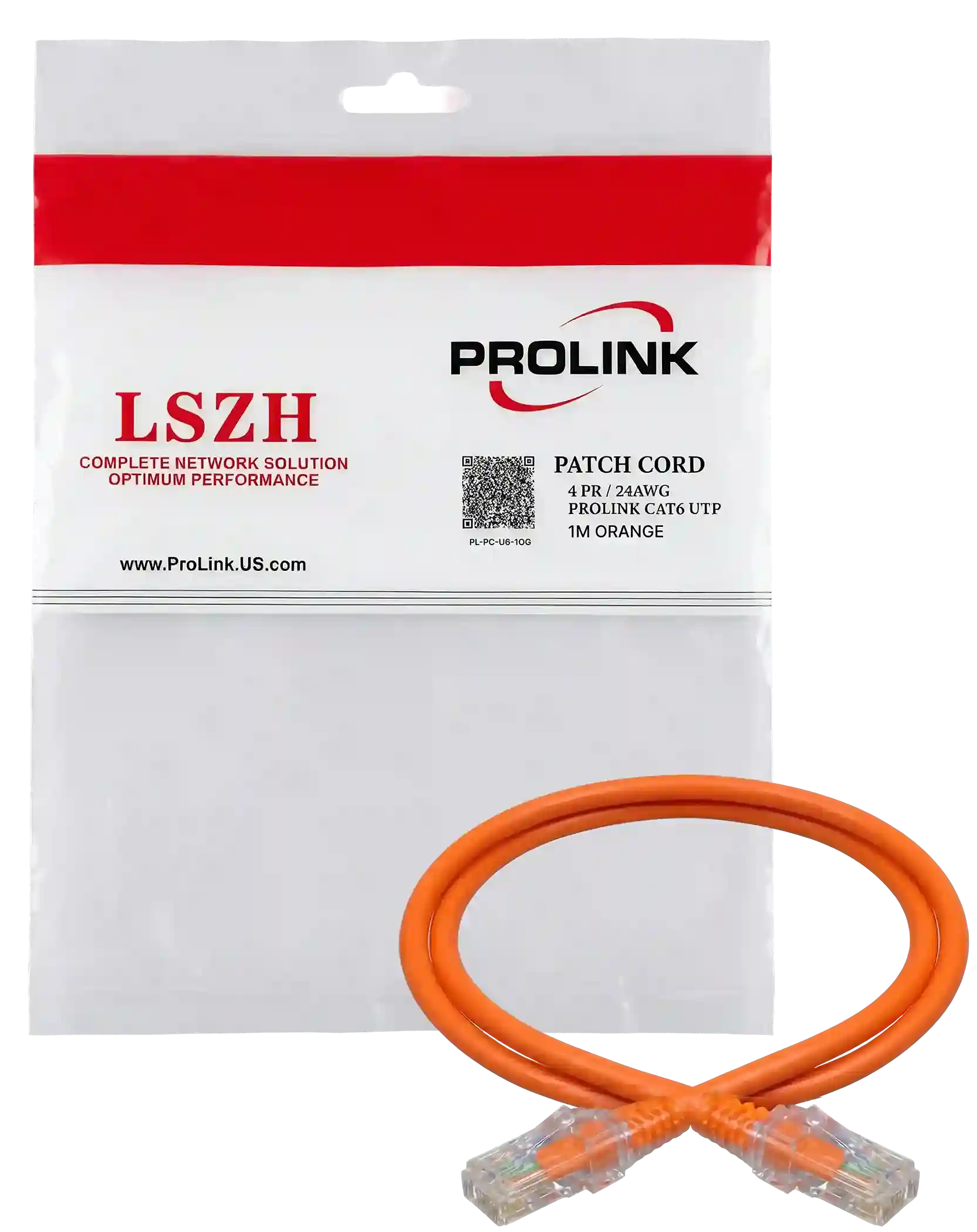 Prolink Patch Cord Orange 1m - 2