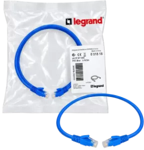 Legrand Blue 0.5m Patch Cord - Alternate View