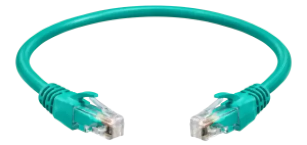 Lewines Line Patch Cord Green 0.5m