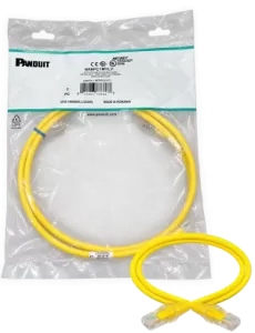 Panduit Patch Cord Yellow 1m - Alternate View