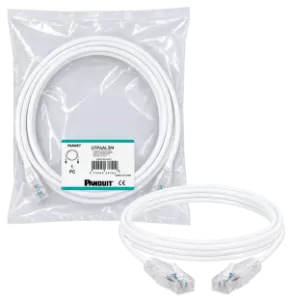 Panduit Cat6A Patch Cord White 3m - Alternate View