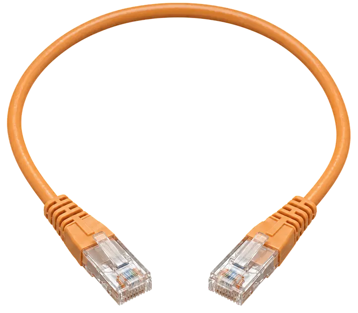 Tera UTP Cat6 Patch Cord Orange 0.5m