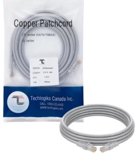 Copper Gray 3m Patch Cord - Alternate View