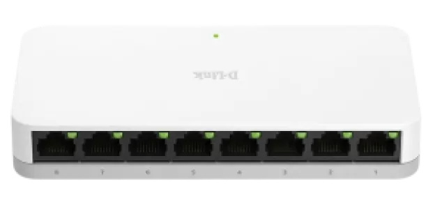 D-Link DGS-1008A 10/100/1000 Network Switch (New)