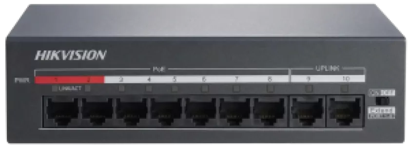 Hikvision DS-XS10-P 10/100 Network Switch (New)