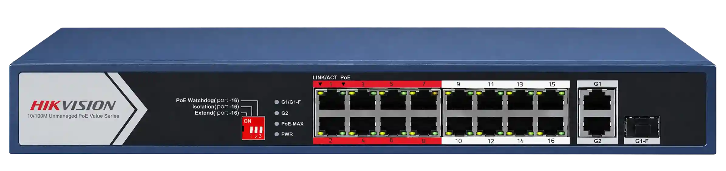 Hikvision DS-3E0318P-E/M(C) PoE Network Switch