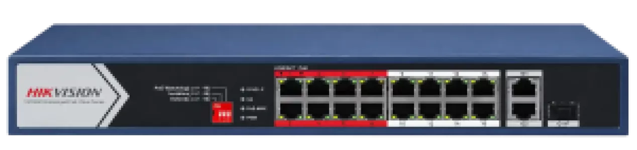 Hikvision DS-3E0318P-E/M(C) PoE Network Switch