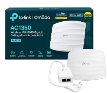 TP-Link EAP225 AC1350 Wireless MU-MIMO Gigabit Ceiling Mount Access Point - Alternate View