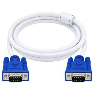 VGA Cable High Quality White 1.5M